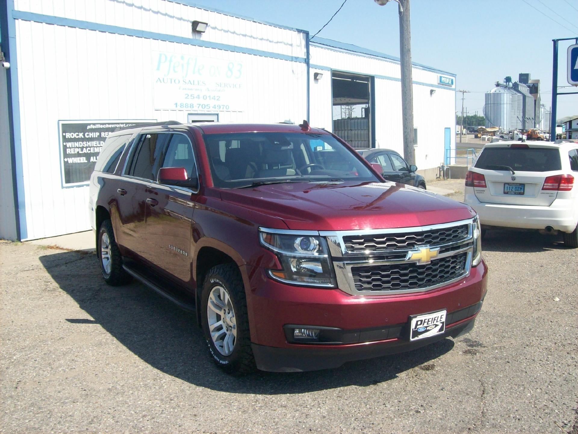 Silver 2017 Chevrolet Suburban SUV / Crossover Four-Wheel Drive 6-Speed Automatic