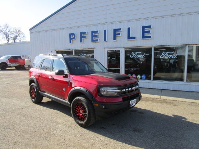 Rapid Red Metallic Tinted Clearcoat 2021 Ford Bronco Sport SUV / Crossover All-Wheel Drive 8-Speed Automatic