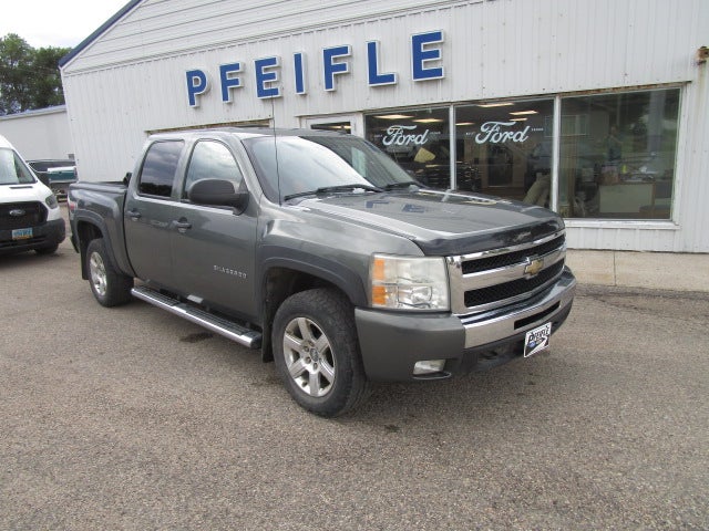 Gray 2011 Chevrolet Silverado 1500 Pickup Truck Four-Wheel Drive 