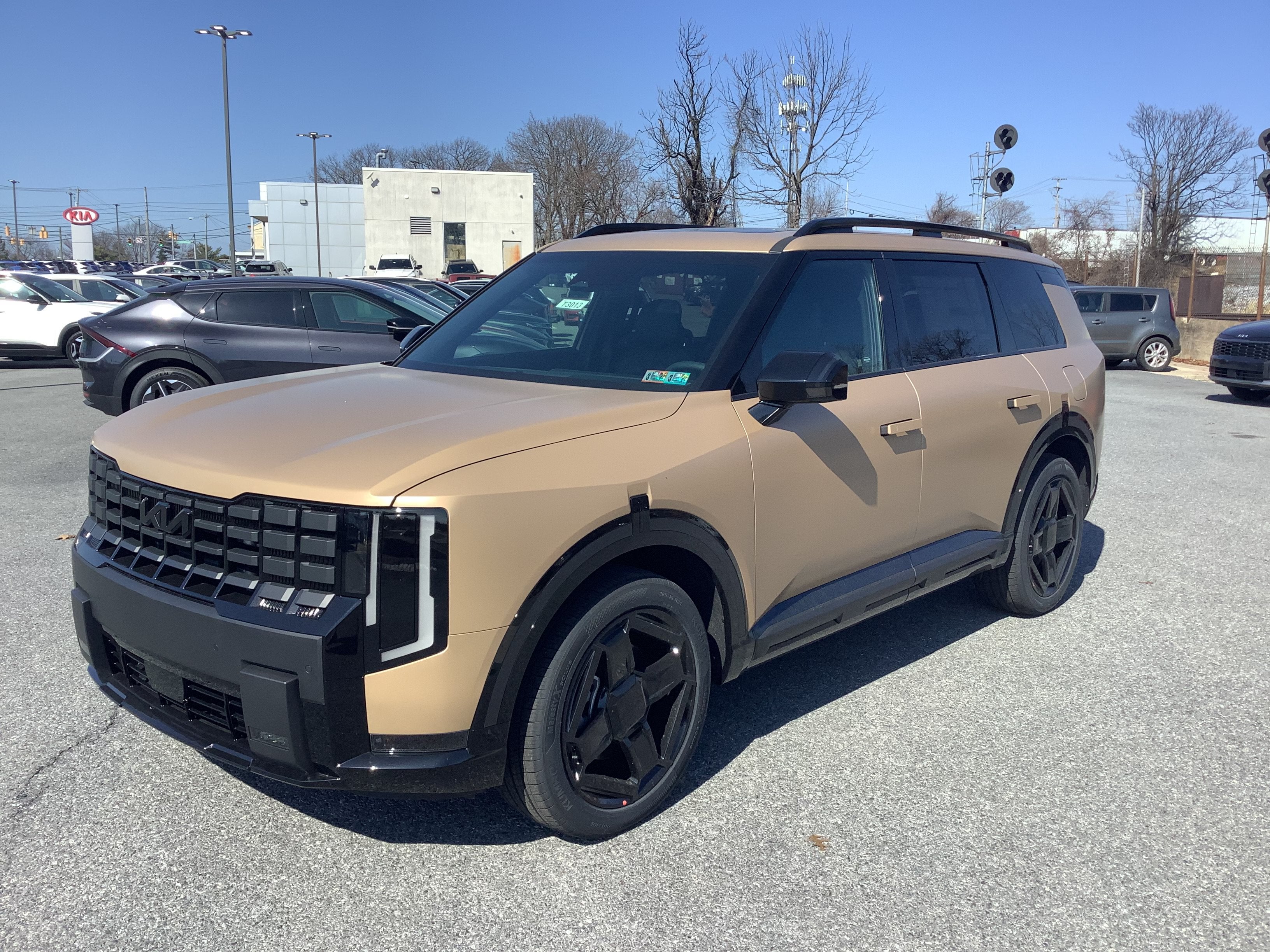 Terrain Brown Matte 2027 Kia Telluride SUV / Crossover All-Wheel Drive Automatic