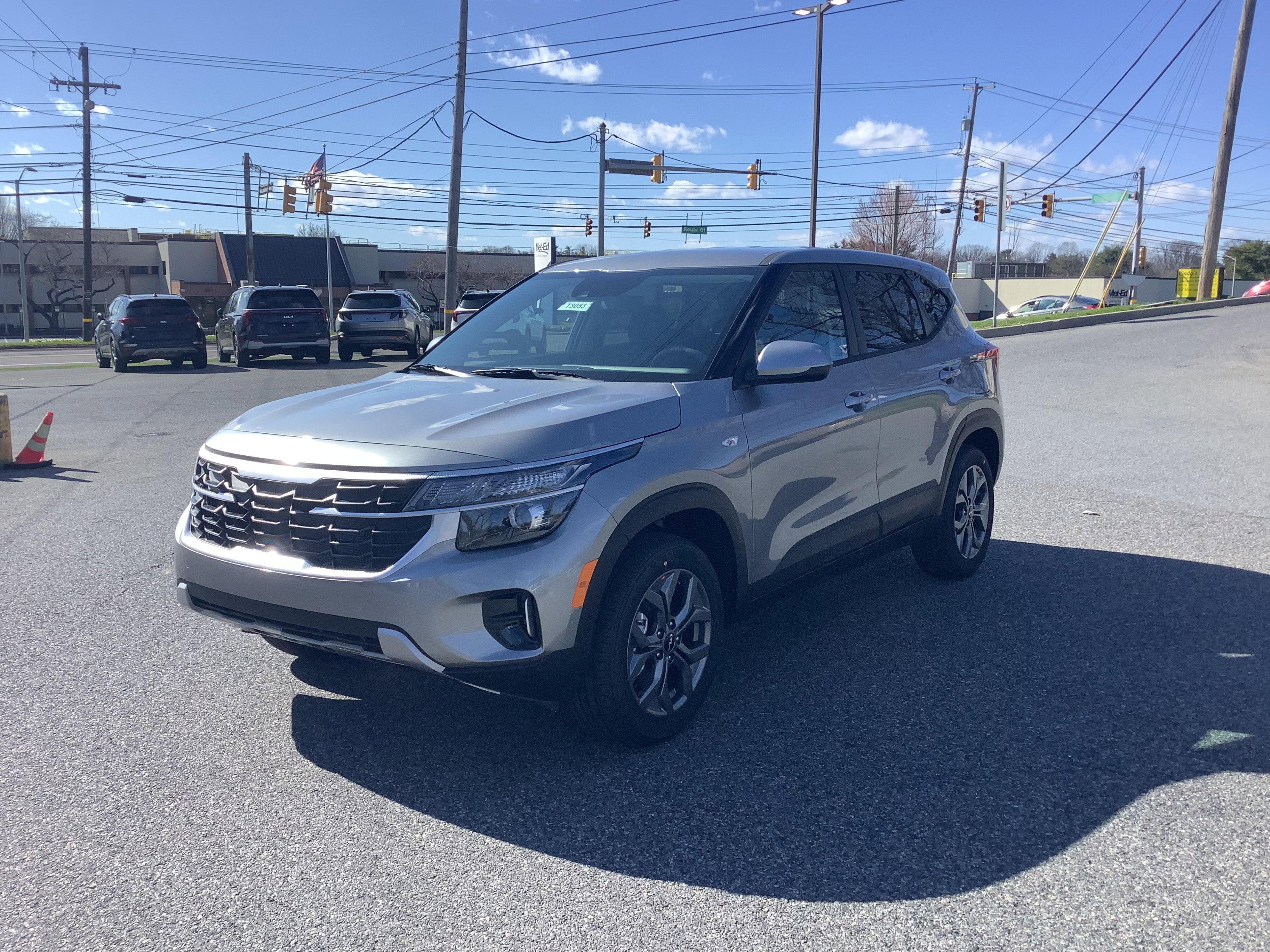 Steel Gray 2026 Kia Seltos SUV / Crossover All-Wheel Drive Continuously Variable Transmission