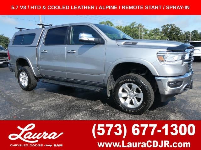 Billet Silver Metallic Clearcoat 2021 RAM 1500 Pickup Truck Four-Wheel Drive Automatic