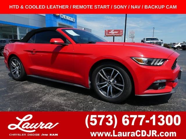  2017 Ford Mustang EcoBoost Premium Convertible RWD   
