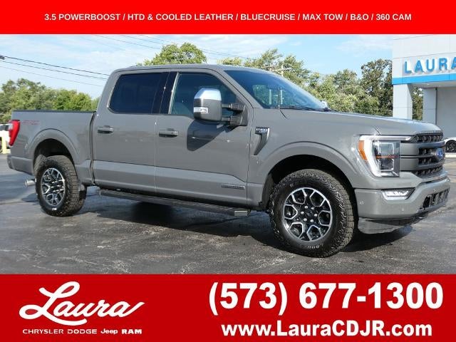 Gray (Lead Foot) 2021 Ford F-150 Pickup Truck Four-Wheel Drive Automatic