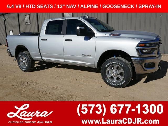 Silver-Zynith Exterior Paint 2026 RAM 2500 Pickup Truck Four-Wheel Drive 8-Speed Automatic