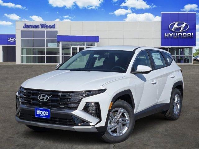 Serenity White Pearl 2026 Hyundai Tucson SUV / Crossover Front-Wheel Drive 8-Speed Automatic Overdrive