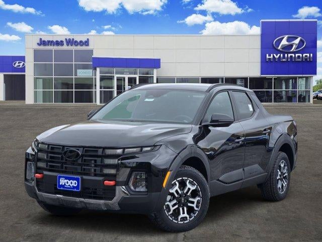 Phantom Black 2026 Hyundai Santa Cruz Pickup Truck All-Wheel Drive 8-Speed Automatic Overdrive