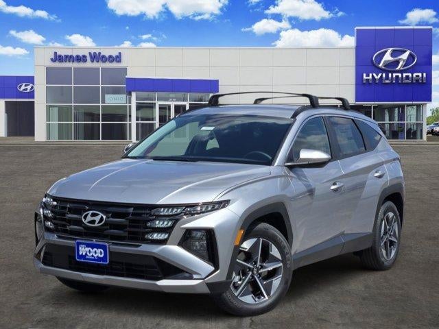 Shimmering Silver 2026 Hyundai Tucson Hybrid SUV / Crossover  6-Speed Automatic Overdrive