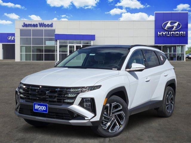 Creamy White Pearl 2026 Hyundai Tucson Hybrid SUV / Crossover All-Wheel Drive 6-Speed Automatic Overdrive