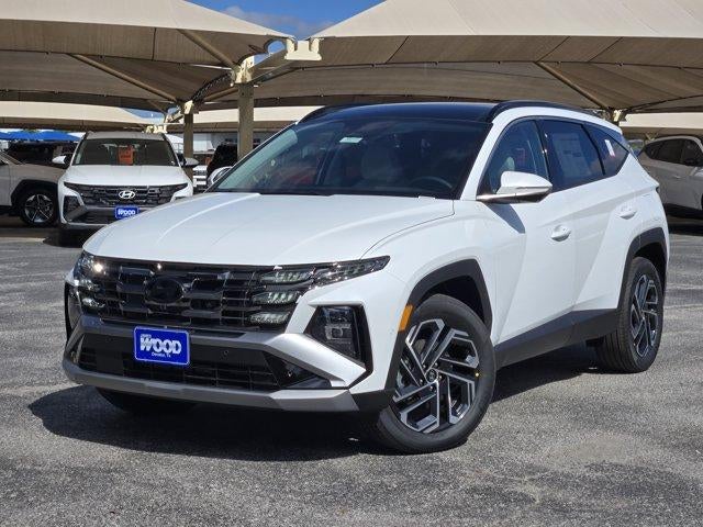 Creamy White Pearl 2026 Hyundai Tucson Hybrid SUV / Crossover All-Wheel Drive 6-Speed Automatic Overdrive