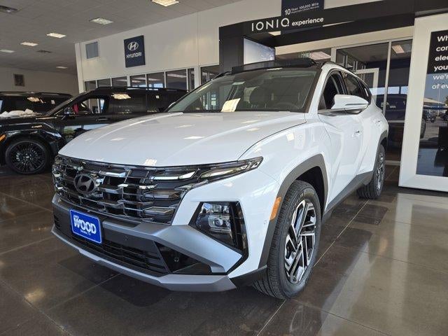 Creamy White Pearl 2026 Hyundai Tucson Hybrid Plug-In SUV / Crossover All-Wheel Drive 6-Speed Automatic Overdrive