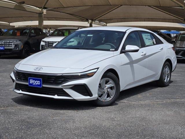 Serenity White 2026 Hyundai Elantra Sedan Front-Wheel Drive Continuously Variable Transmission