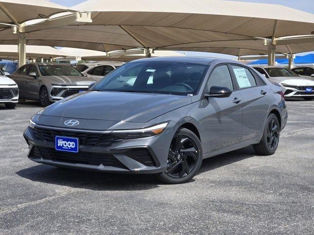 Ecotronic Gray 2026 Hyundai Elantra Sedan Front-Wheel Drive Continuously Variable Transmission
