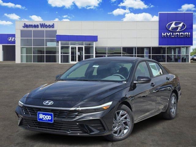 Abyss Black 2026 Hyundai Elantra Hybrid Sedan Front-Wheel Drive 6-Speed Automatic Overdrive