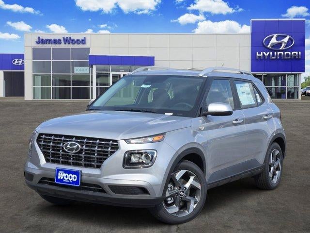 Shimmering Silver 2026 Hyundai Venue SUV / Crossover Front-Wheel Drive Continuously Variable Transmission