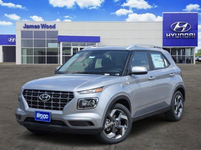 Shimmering Silver 2026 Hyundai Venue SUV / Crossover Front-Wheel Drive Continuously Variable Transmission