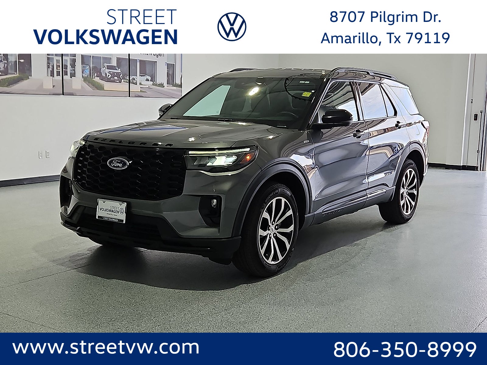 2025 Ford Explorer Gris (Gray Metallic) SUV/Crossover Tracción en las cuatro ruedas Automática