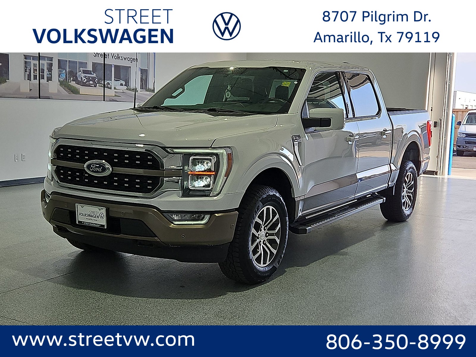 Oxford White - Yz 2022 Ford F-150 Pickup Truck Four-Wheel Drive Automatic