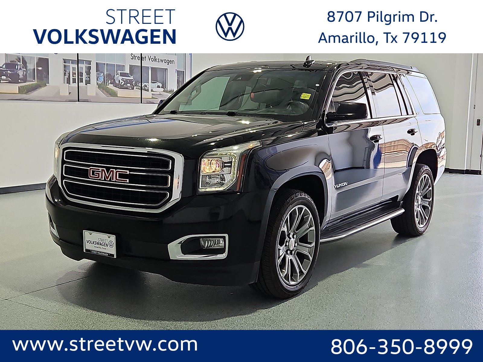 Onyx Black 2016 GMC Yukon SUV / Crossover Four-Wheel Drive 6-Speed Automatic Overdrive
