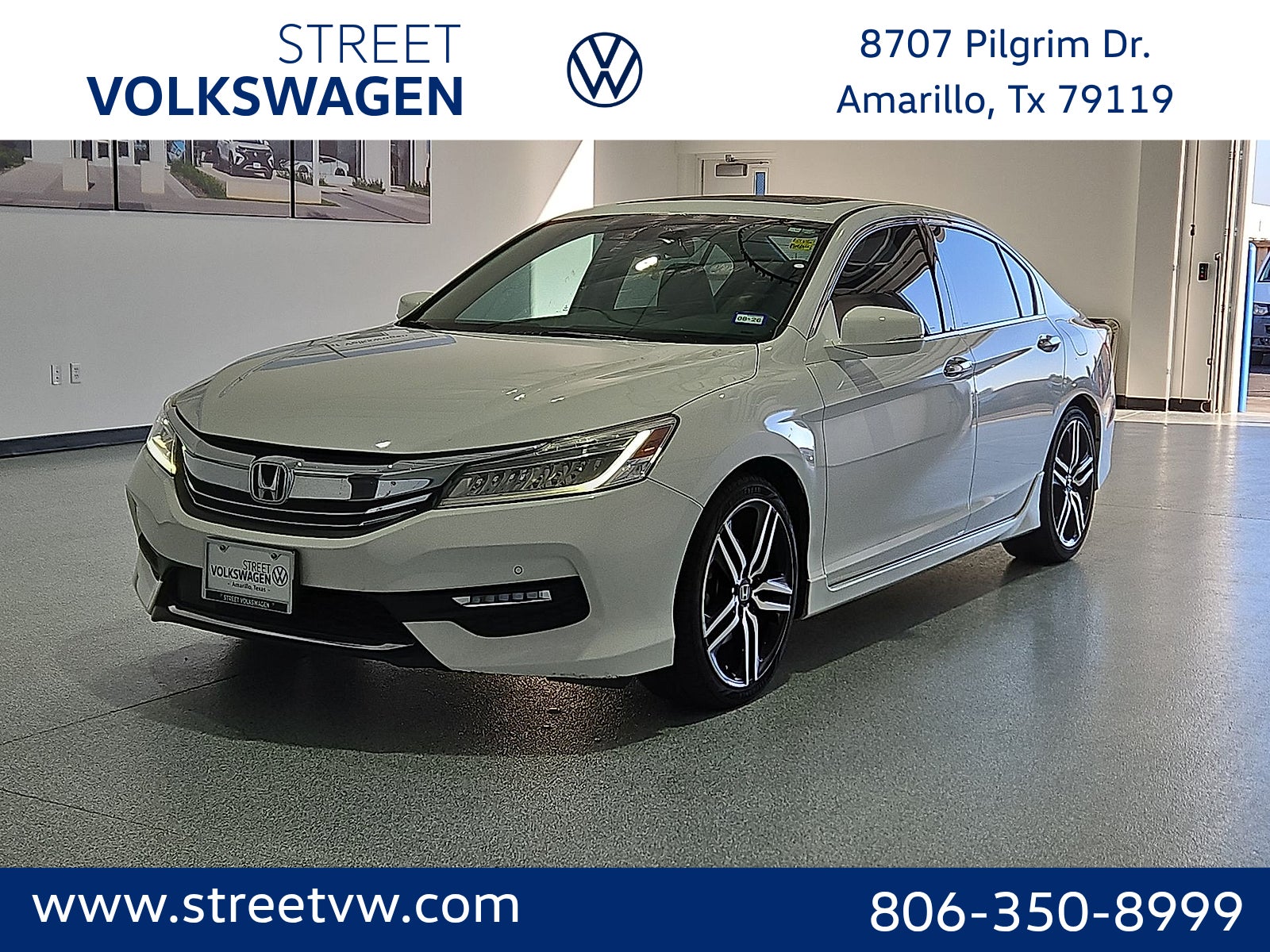 White Orchid Pearl 2017 Honda Accord Sedan Front-Wheel Drive 6-Speed Automatic