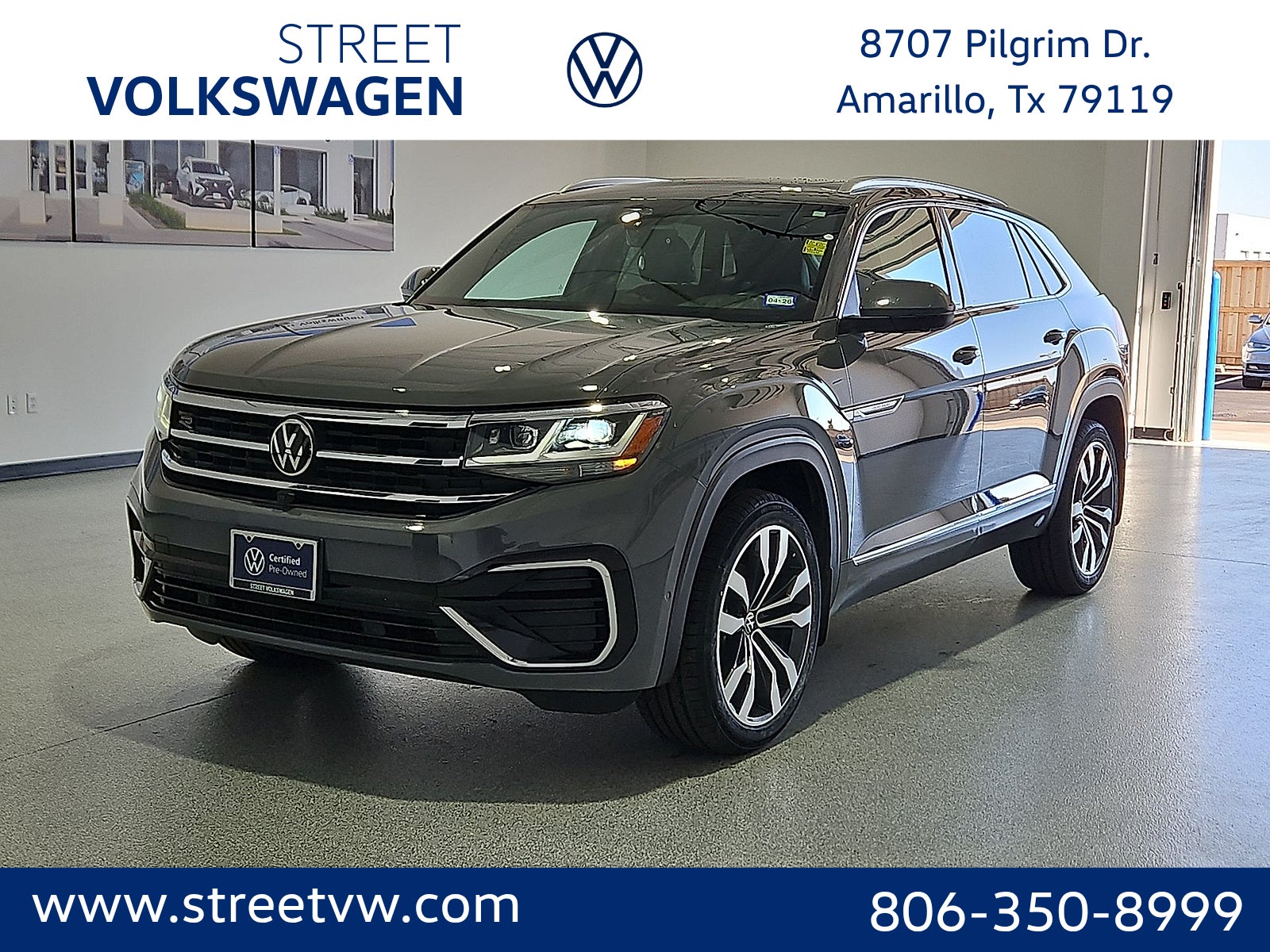  2023 Volkswagen Atlas Cross Sport V6 SEL Premium R-Line 4Motion AWD   