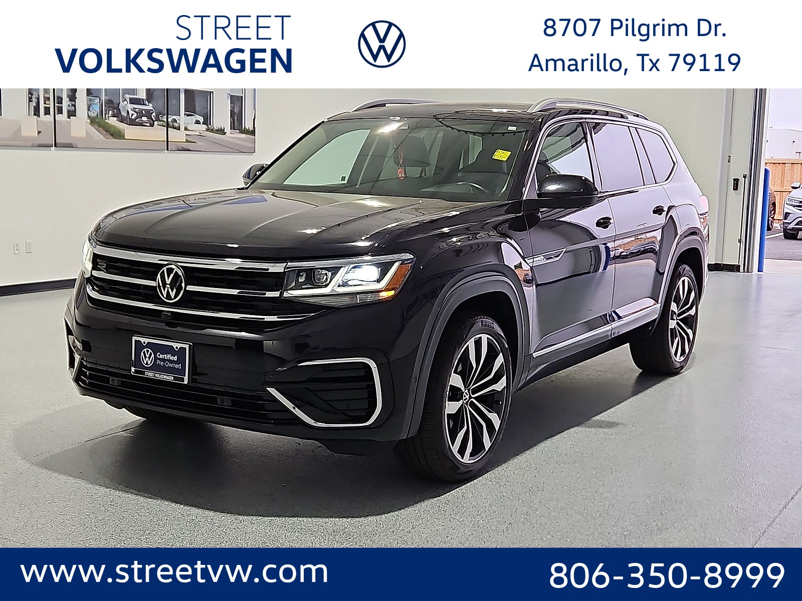  2022 Volkswagen Atlas V6 SEL Premium R-Line 4Motion   