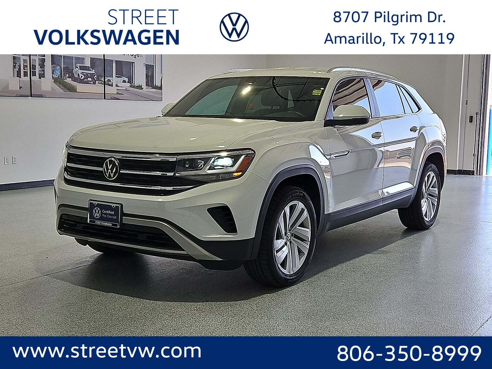  2023 Volkswagen Atlas Cross Sport V6 SE 4Motion AWD with Technology   