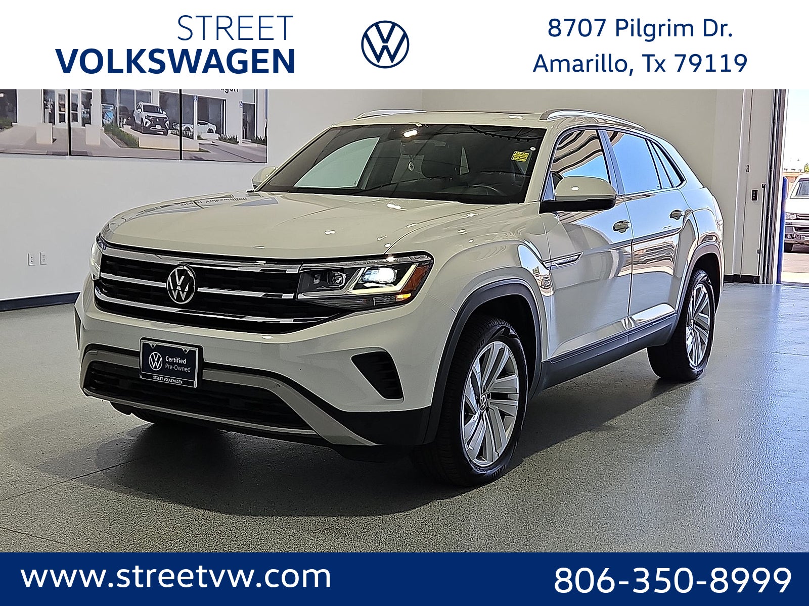  2023 Volkswagen Atlas Cross Sport SE FWD with Technology   