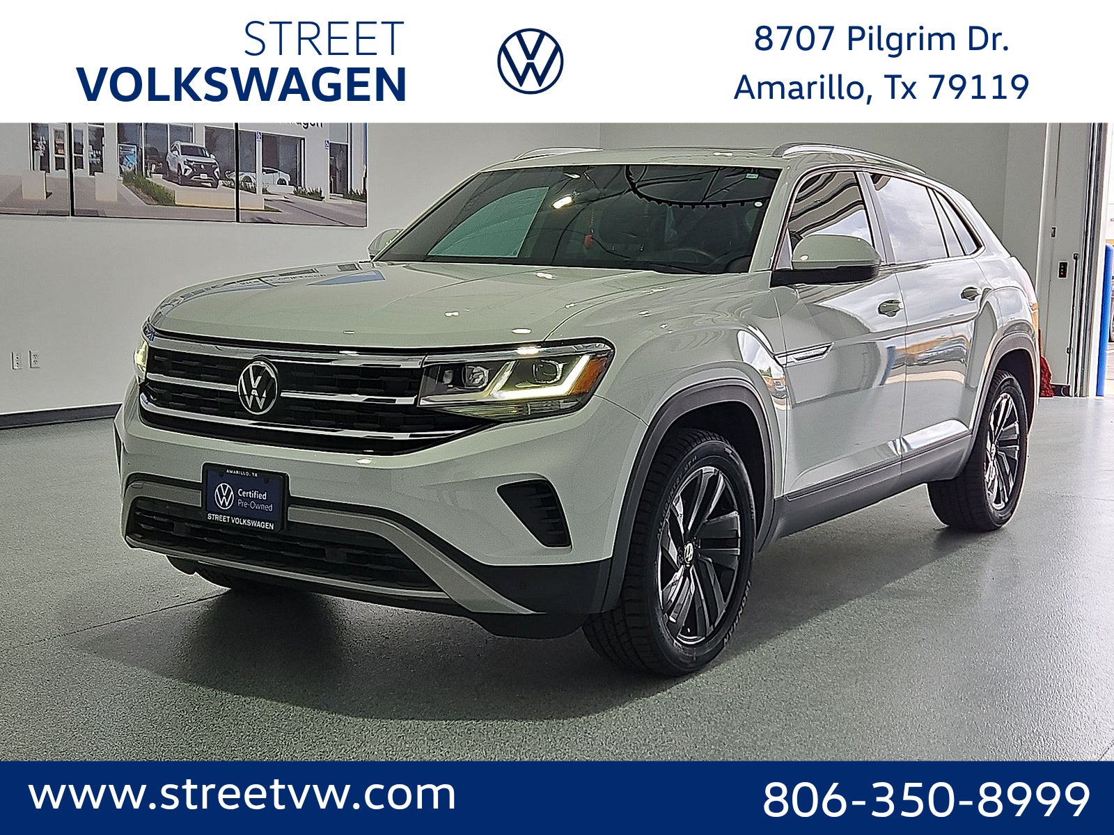  2023 Volkswagen Atlas Cross Sport SE FWD with Technology   