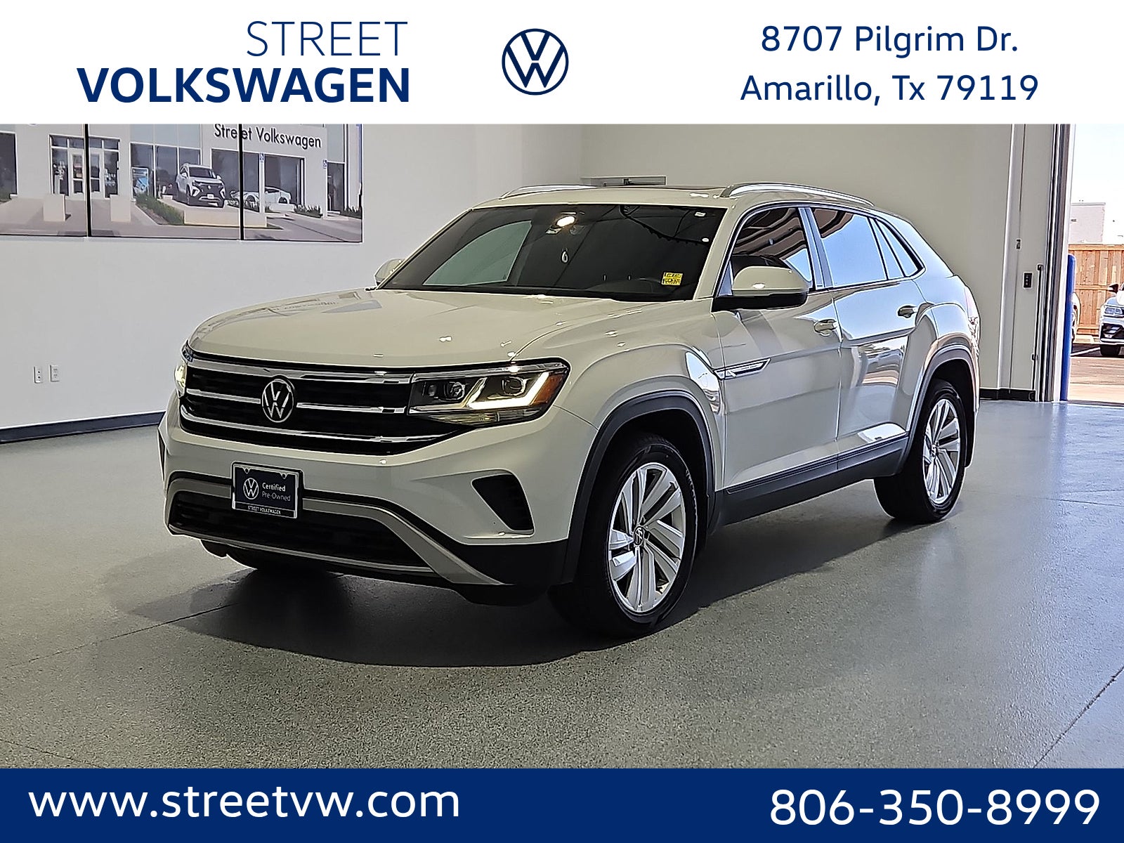 2023 Volkswagen Atlas Cross Sport Blanco (Pure White) SUV/Crossover Tracción delantera 8 velocidades Automática