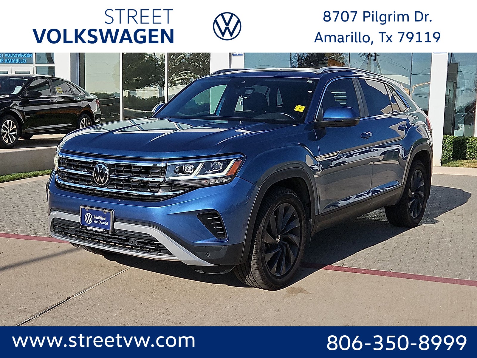 2020 Volkswagen Atlas Cross Sport Azul (Pacific Blue Metallic) SUV/Crossover Tracción en las cuatro ruedas 8 velocidades Automática