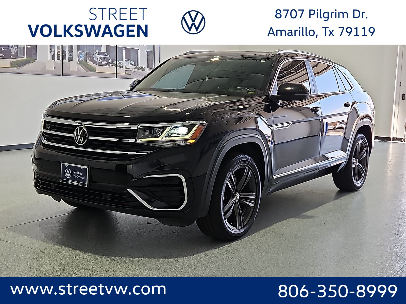 2022 Volkswagen Atlas Cross Sport V6 SEL R-Line 4Motion AWD   