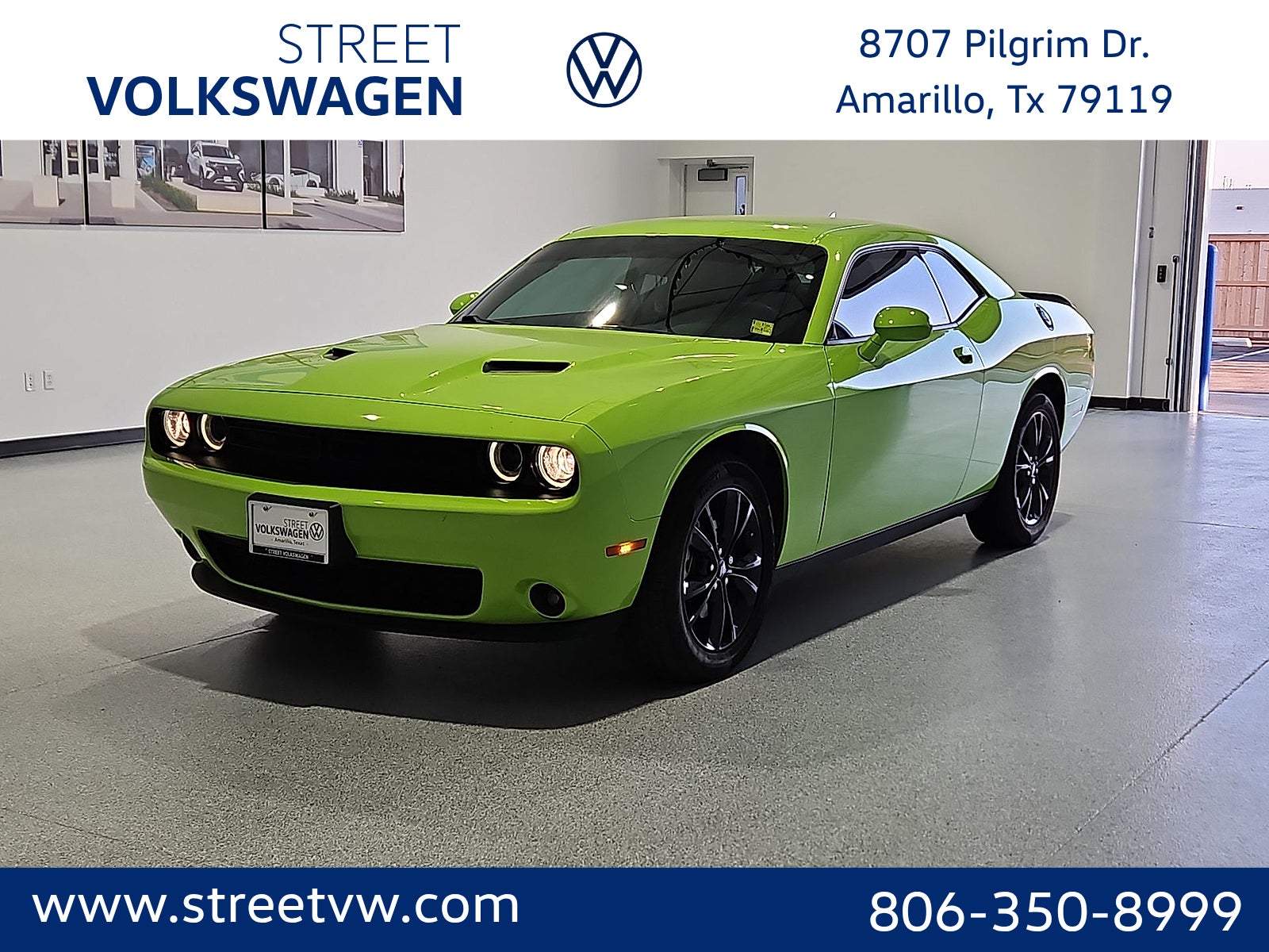 2023 Dodge Challenger Verde (Sublime Metallic) Coupé Tracción en las cuatro ruedas 8 velocidades Automática