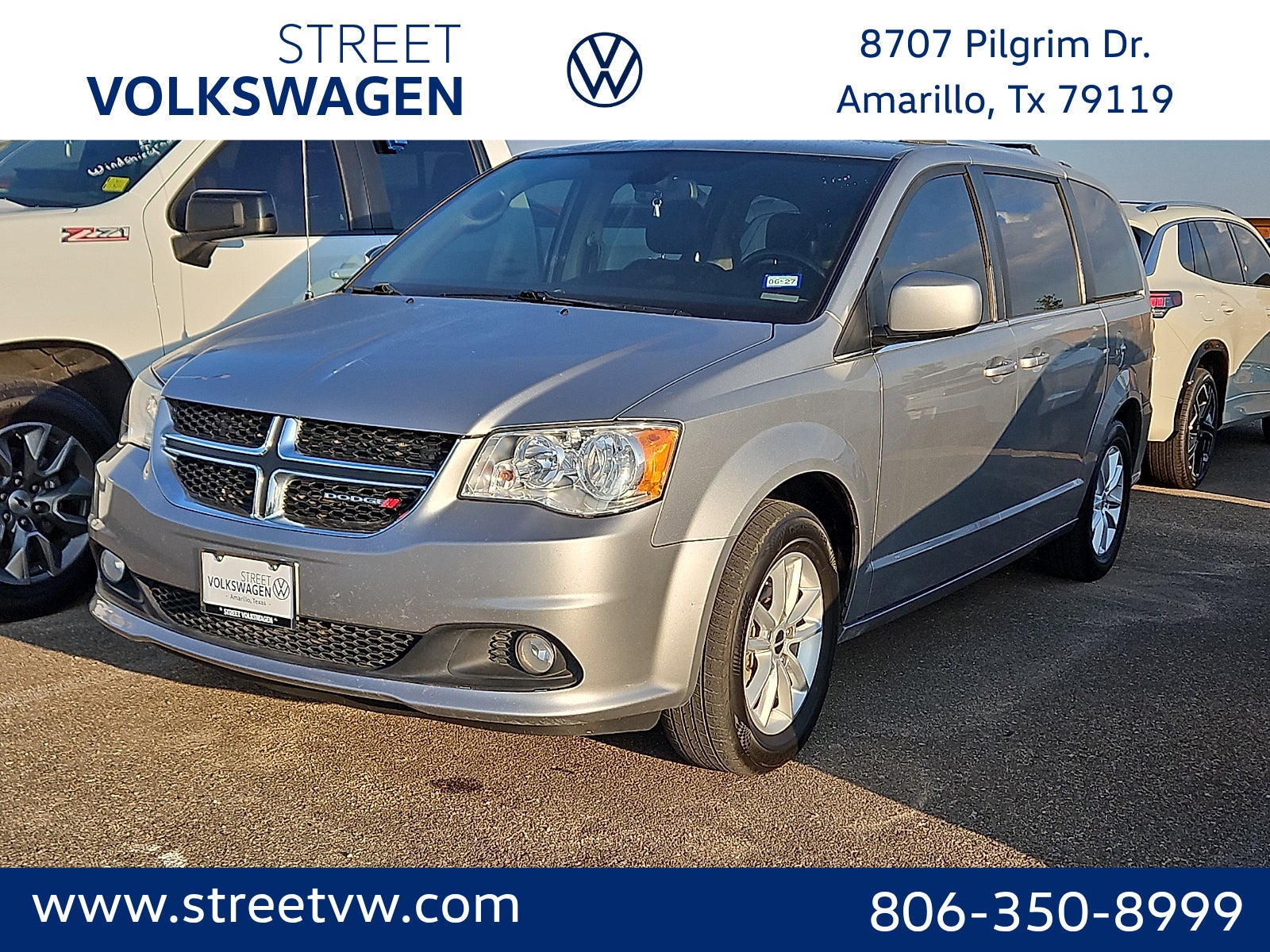 Silver (Billet Clearcoat) 2019 Dodge Grand Caravan Minivan Front-Wheel Drive 6-Speed Automatic
