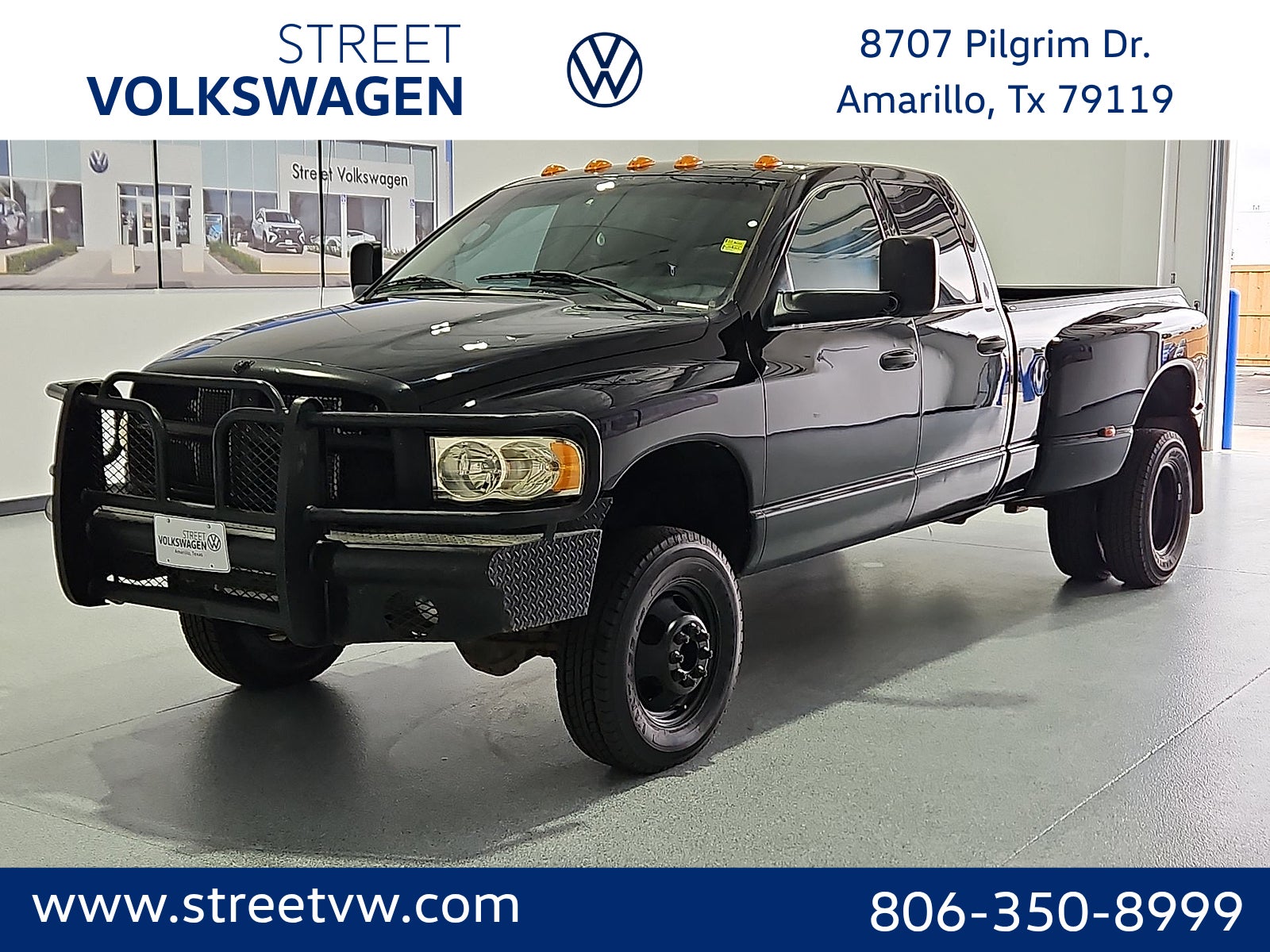 Black 2005 Dodge RAM 3500 Pickup Truck  Manual