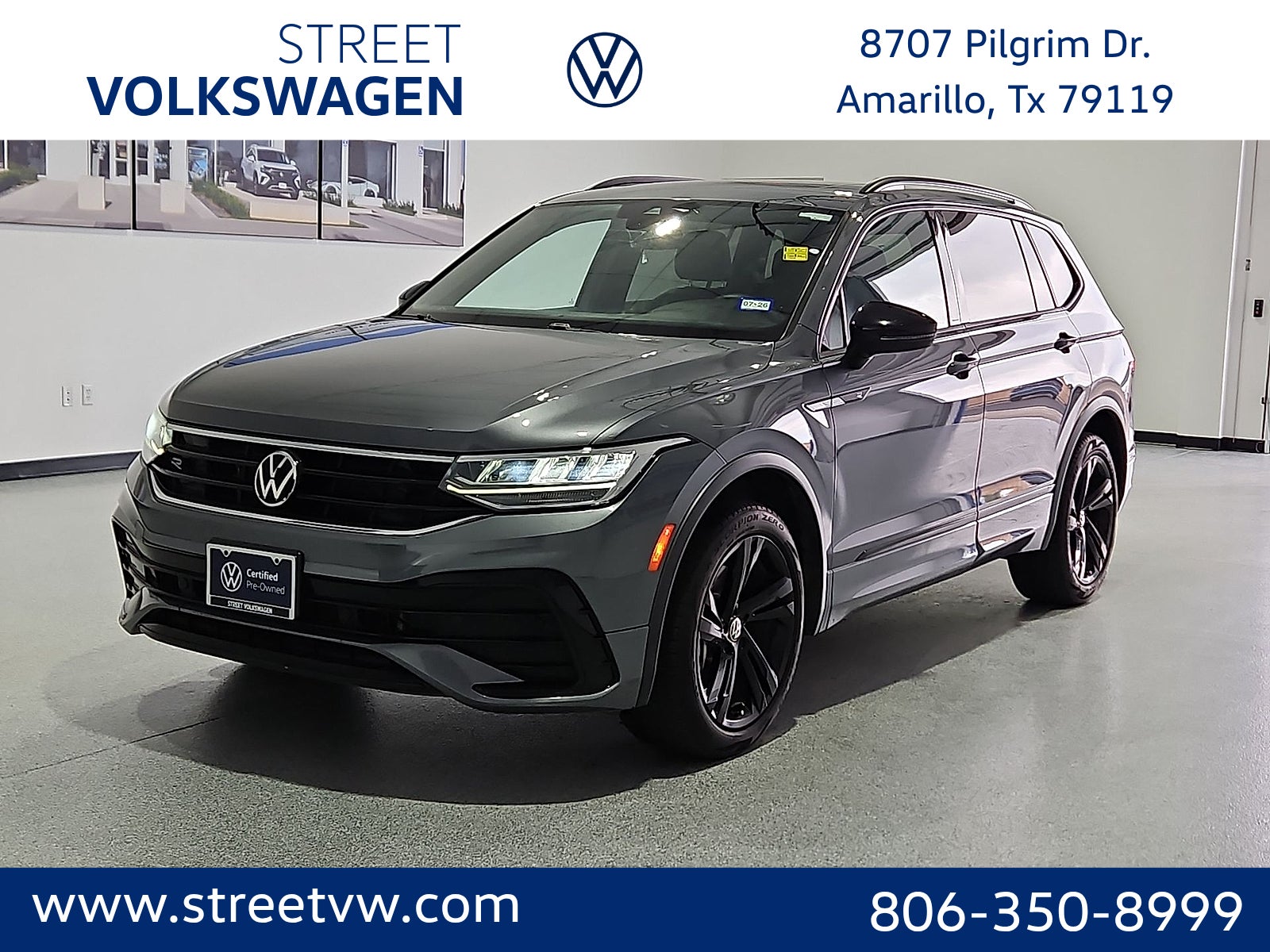  2023 Volkswagen Tiguan SE R-Line Black FWD   