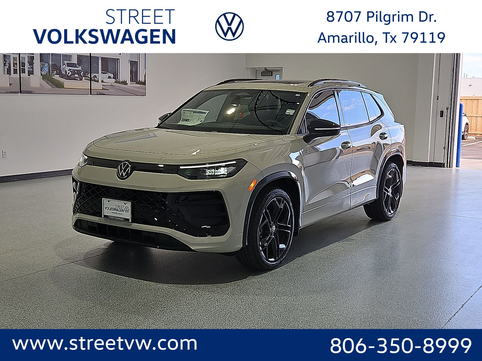 Pyrite Silver Metallic 2026 Volkswagen Tiguan SUV / Crossover Front-Wheel Drive 8-Speed Automatic