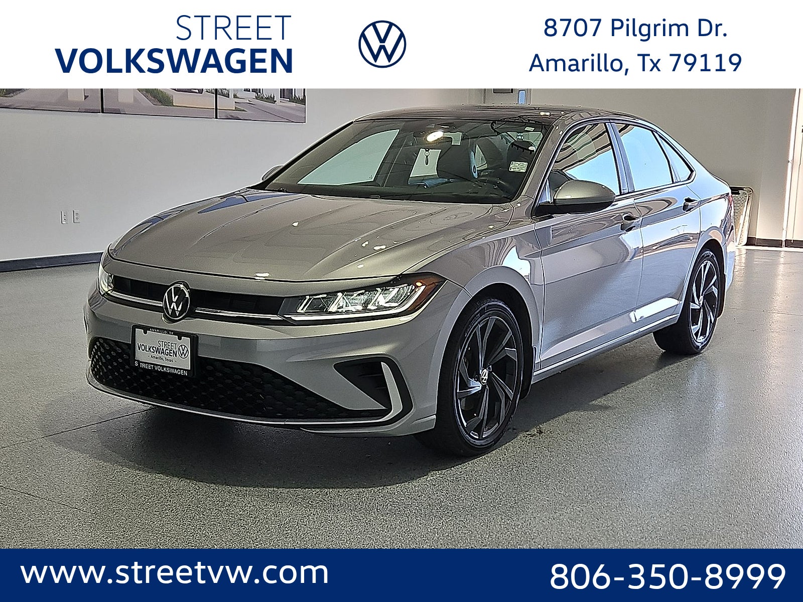 Pyrite Silver Metallic 2026 Volkswagen Jetta Sedan Front-Wheel Drive Automatic