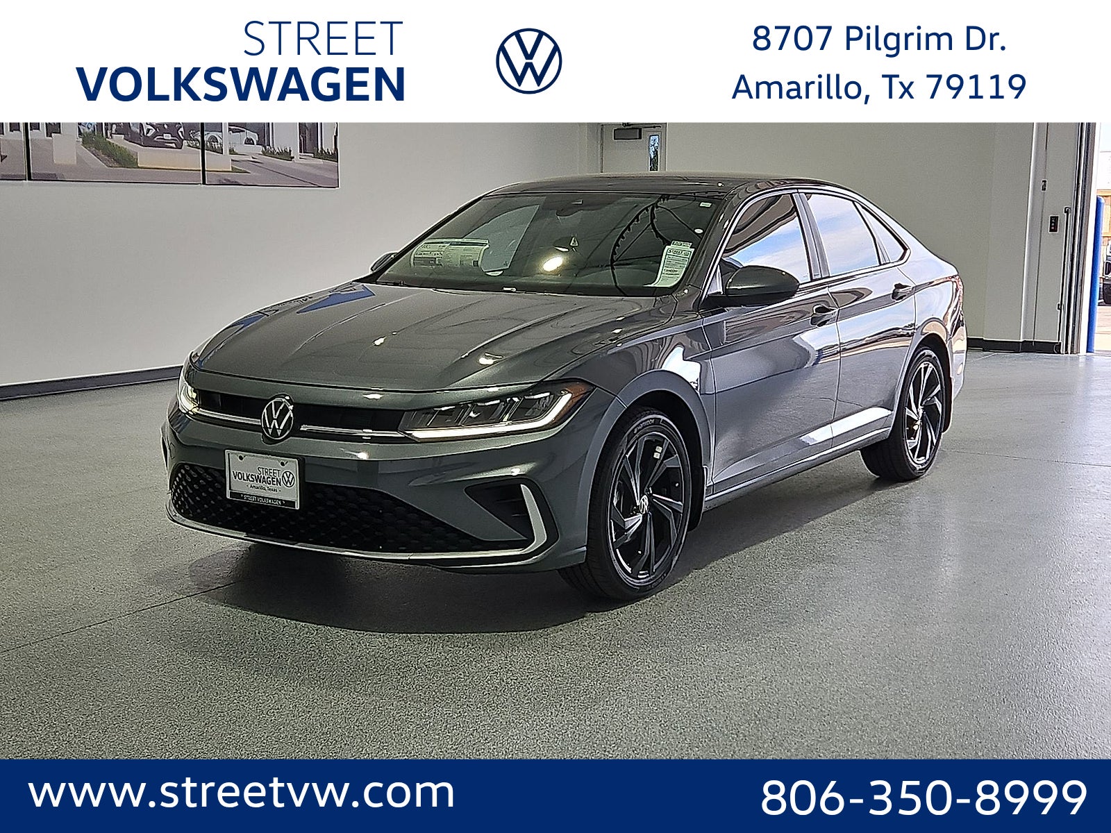 Platinum Gray Metallic 2026 Volkswagen Jetta Sedan Front-Wheel Drive 8-Speed Automatic