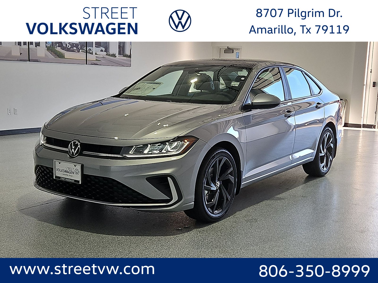 Pyrite Silver Metallic 2026 Volkswagen Jetta Sedan Front-Wheel Drive 8-Speed Automatic