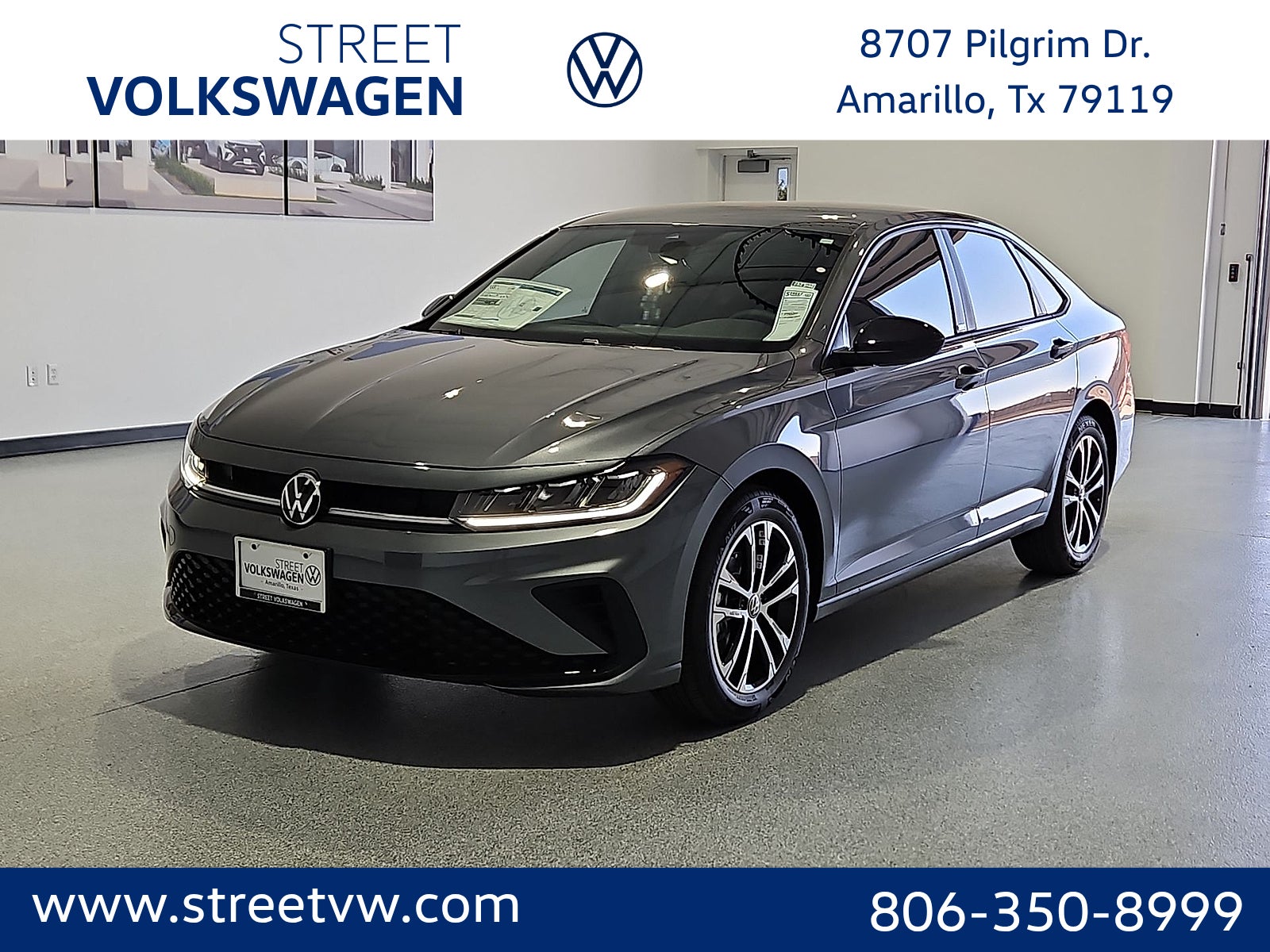 Platinum Gray Metallic 2027 Volkswagen Jetta Sedan Front-Wheel Drive 8-Speed Automatic