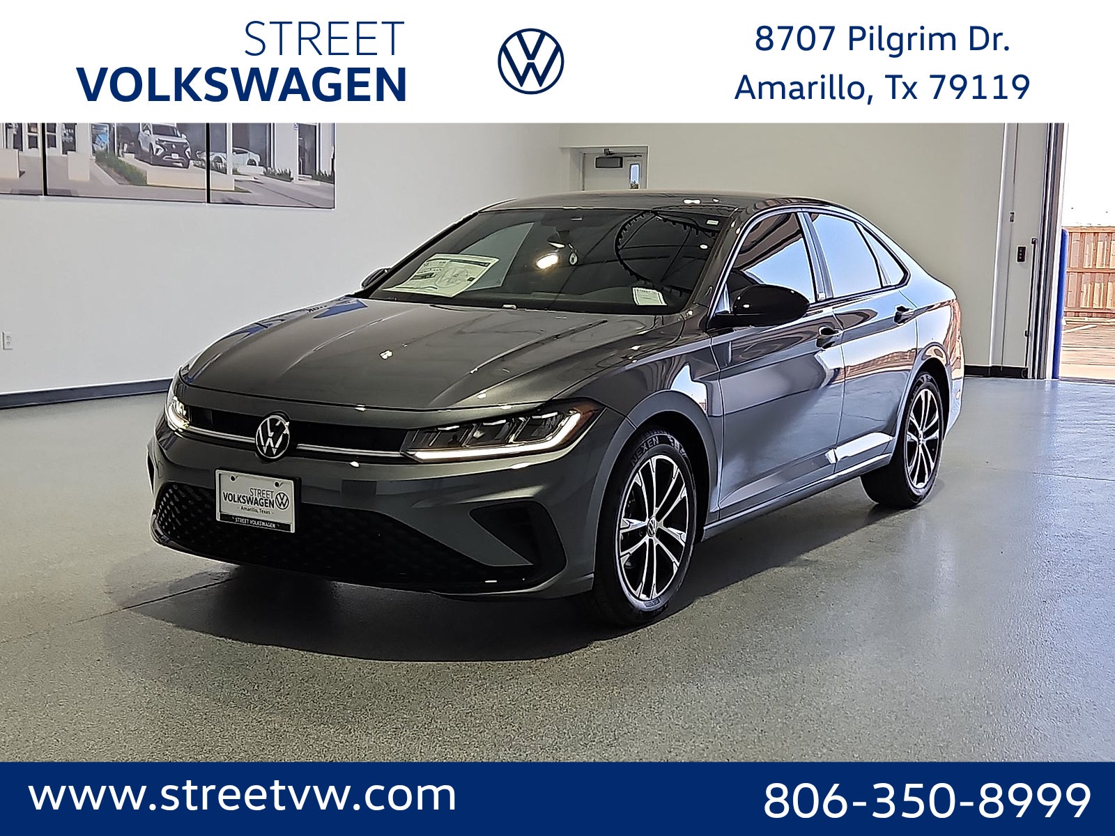 Platinum Gray Metallic 2027 Volkswagen Jetta Sedan Front-Wheel Drive 8-Speed Automatic