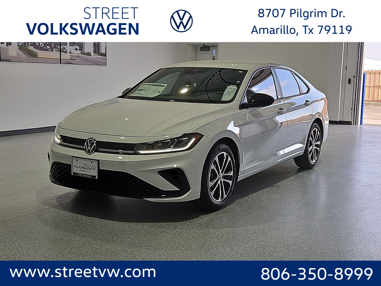 Pure White 2027 Volkswagen Jetta Sedan Front-Wheel Drive 8-Speed Automatic