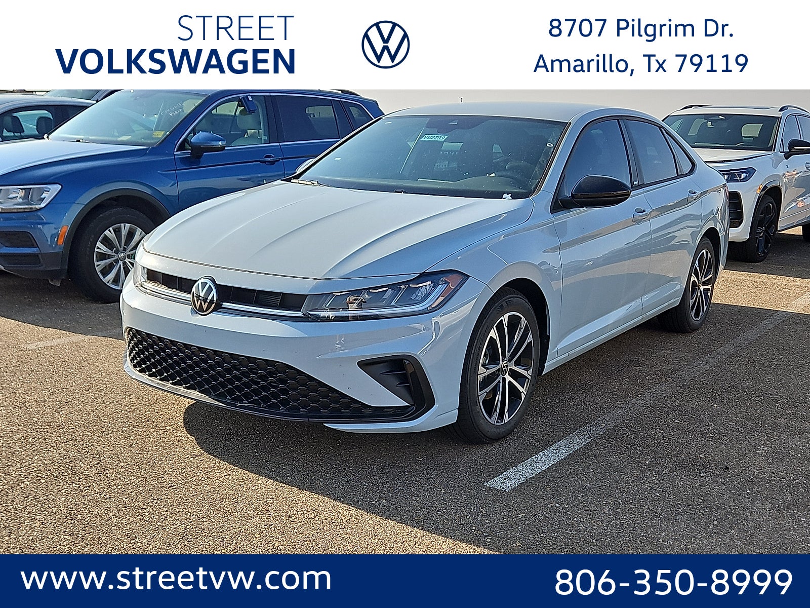 Monument Gray 2026 Volkswagen Jetta Sedan Front-Wheel Drive 8-Speed Automatic