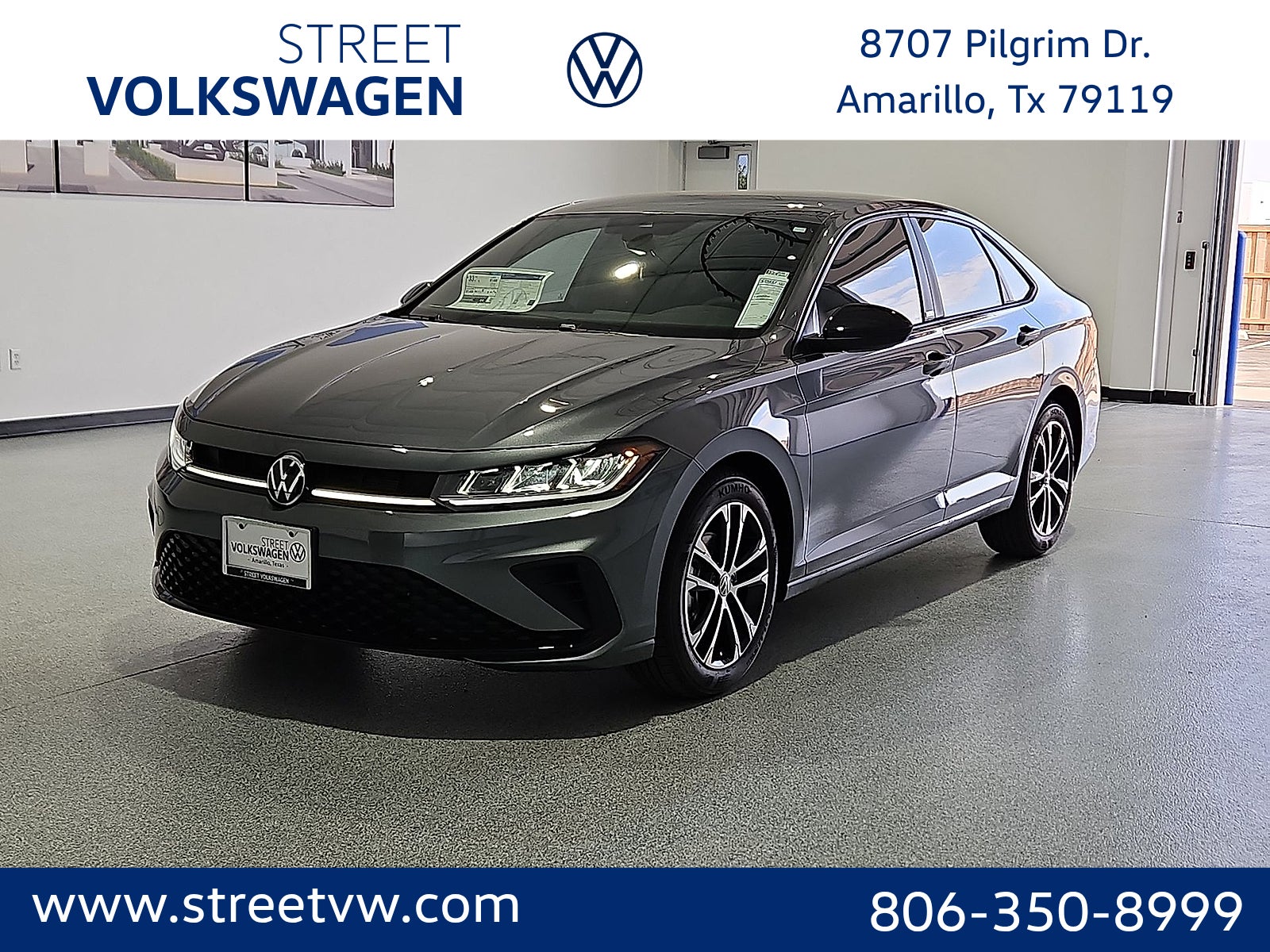 Platinum Gray Metallic 2027 Volkswagen Jetta Sedan Front-Wheel Drive 8-Speed Automatic