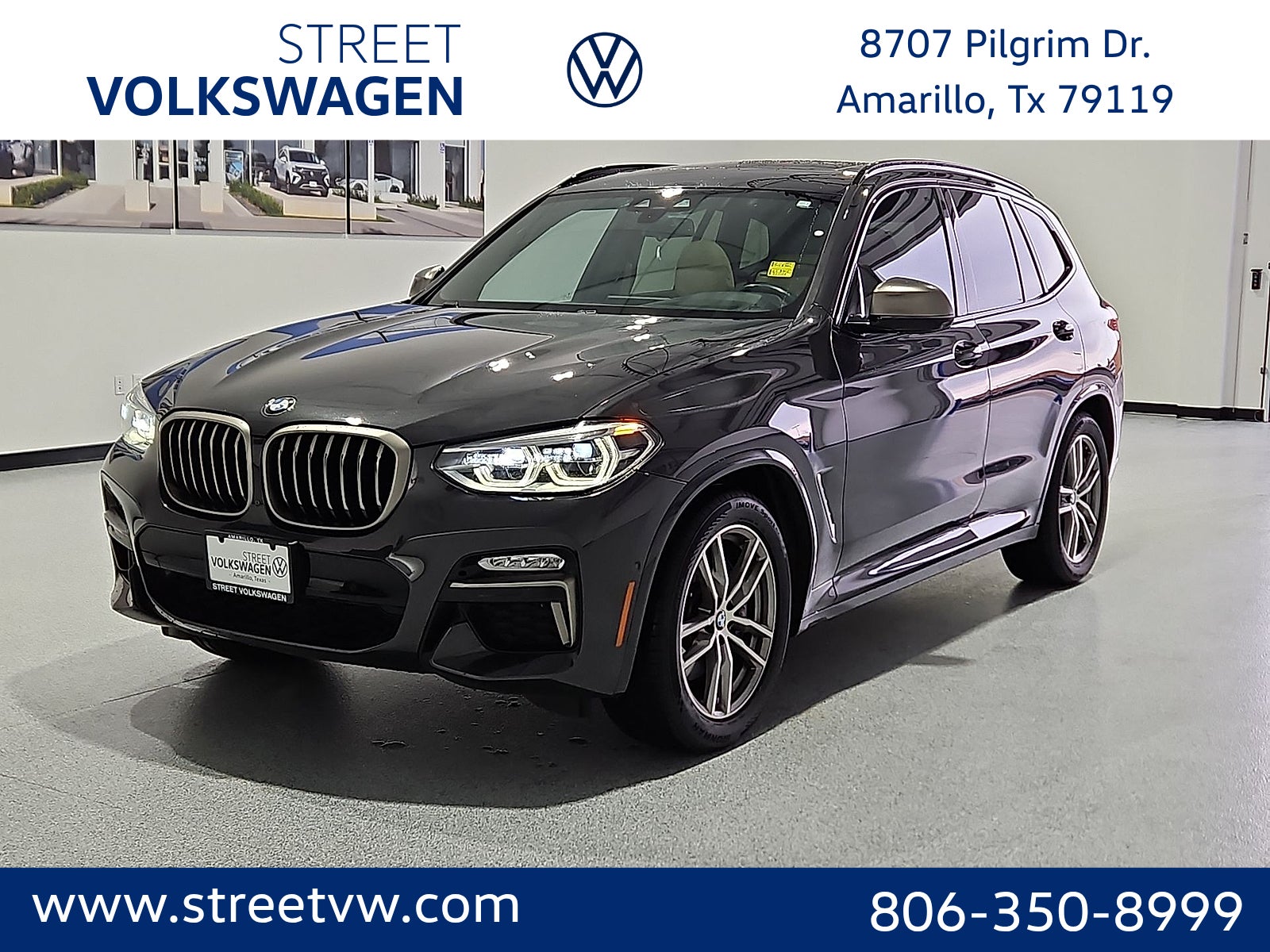 Gray (Dark Graphite) 2019 BMW X3 SUV / Crossover All-Wheel Drive Automatic
