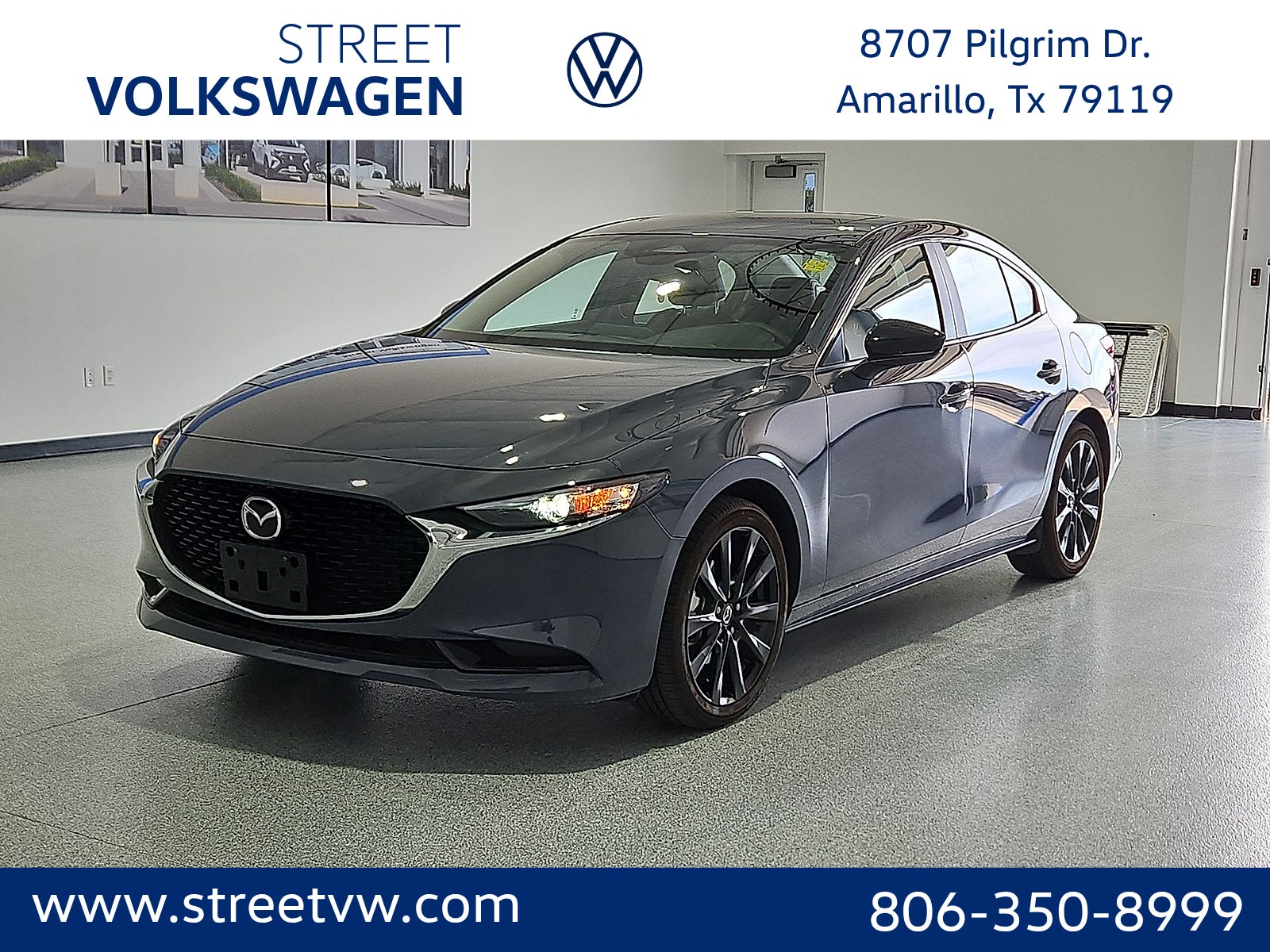 Gray Metallic 2026 Mazda MAZDA3 Sedan All-Wheel Drive 6-Speed Automatic