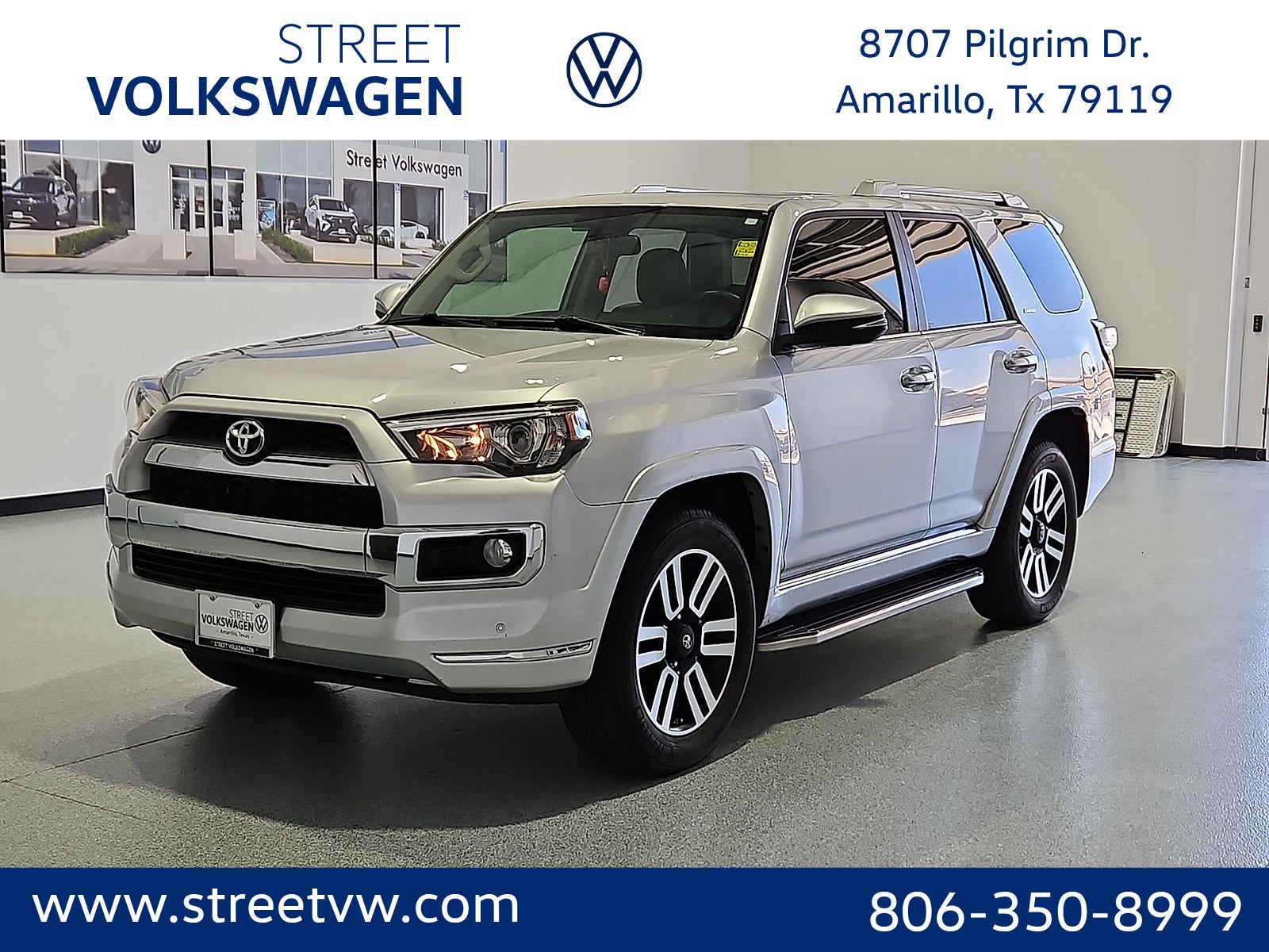 Classic Silver Metallic 2017 Toyota 4Runner SUV / Crossover All-Wheel Drive Automatic