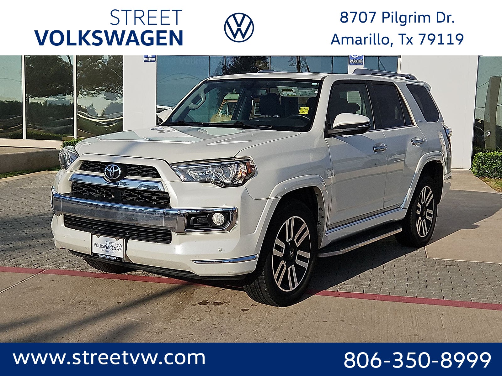 White (Blizzard Pearl) 2015 Toyota 4Runner SUV / Crossover All-Wheel Drive 5-Speed Automatic Overdrive