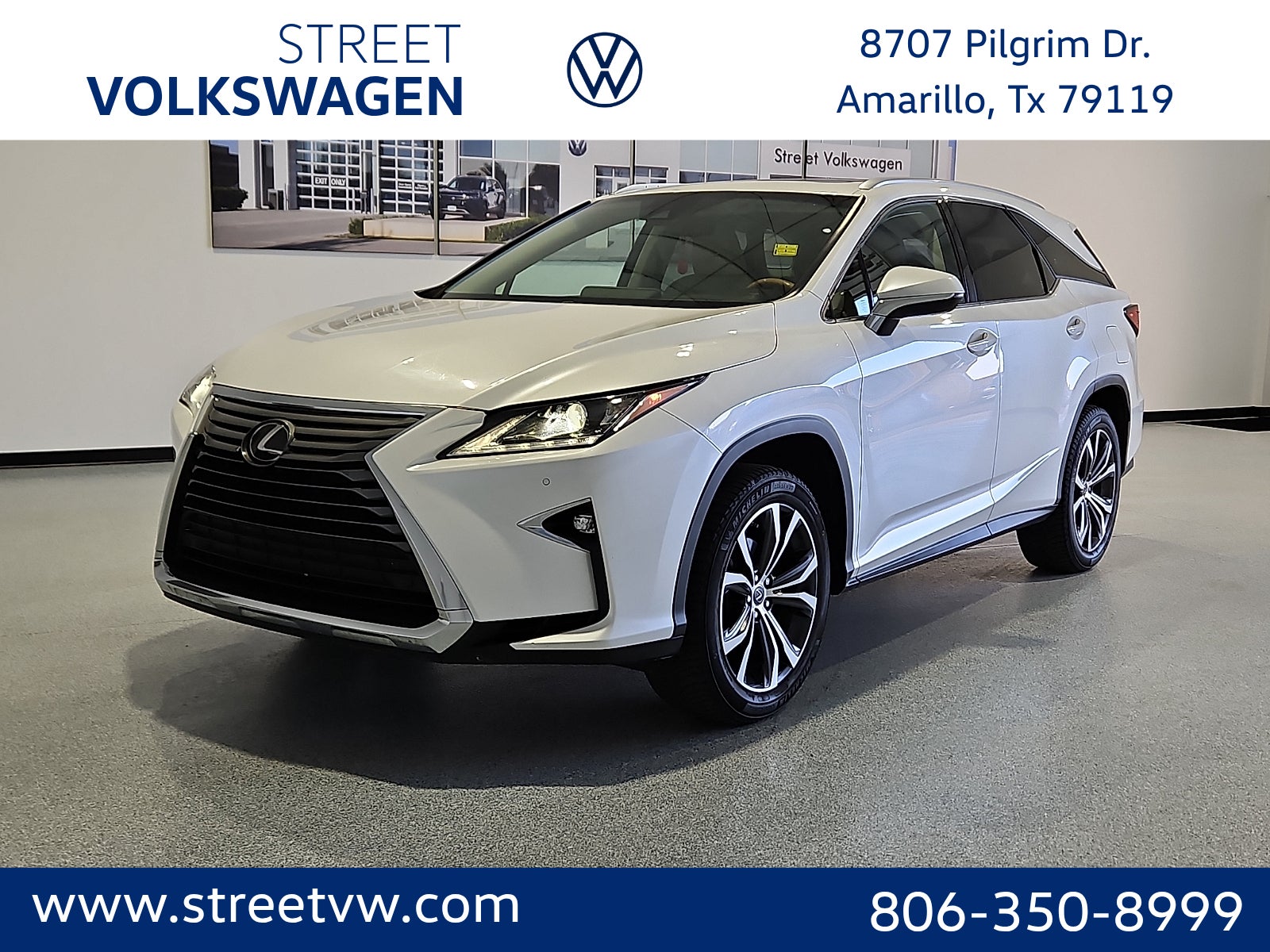White Pearl 2018 Lexus RX SUV / Crossover Front-Wheel Drive Automatic